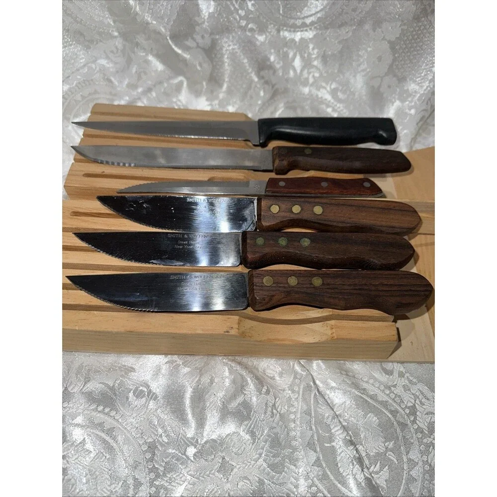 Smith & Wollensky Zwilling JA Henckels 3 piece Steak Knives/ Other Kinds Include
